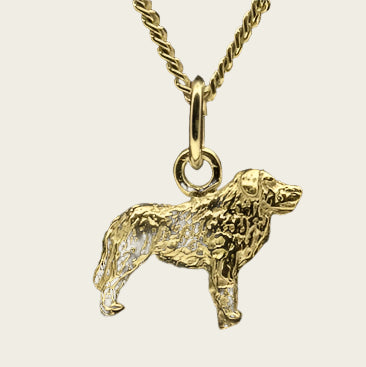 Gouden Cao serra da estreia ketting hanger - klein