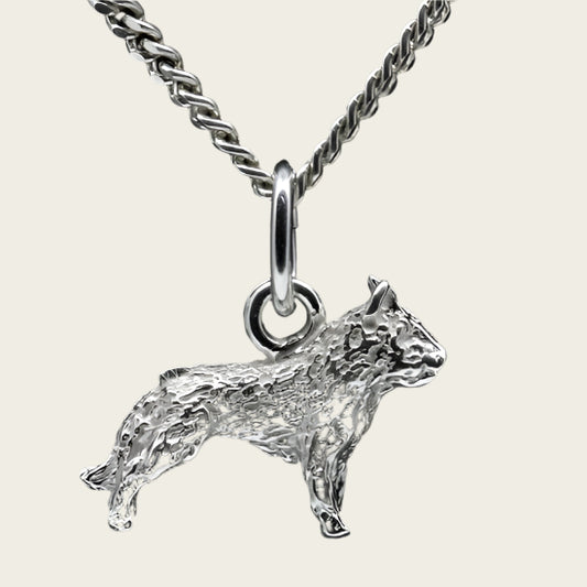 Silver Laekense Shepherd Necklace Pendant - Small