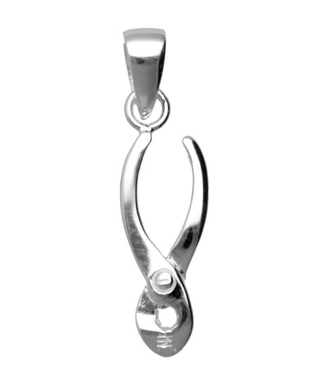 Silver Combination Pliers Necklace Pendant