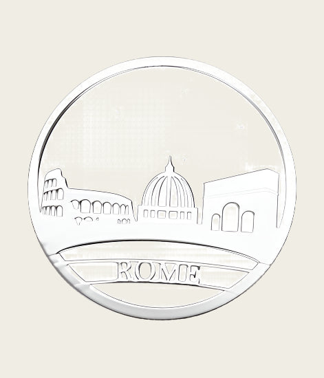 MY iMenso "Rome" cover 33mm insignia (925/rhod-plated)