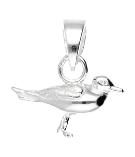 Silver Seagull Small Necklace Pendant