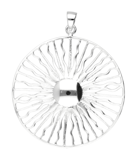 Silver Sun with Silver Ball XL