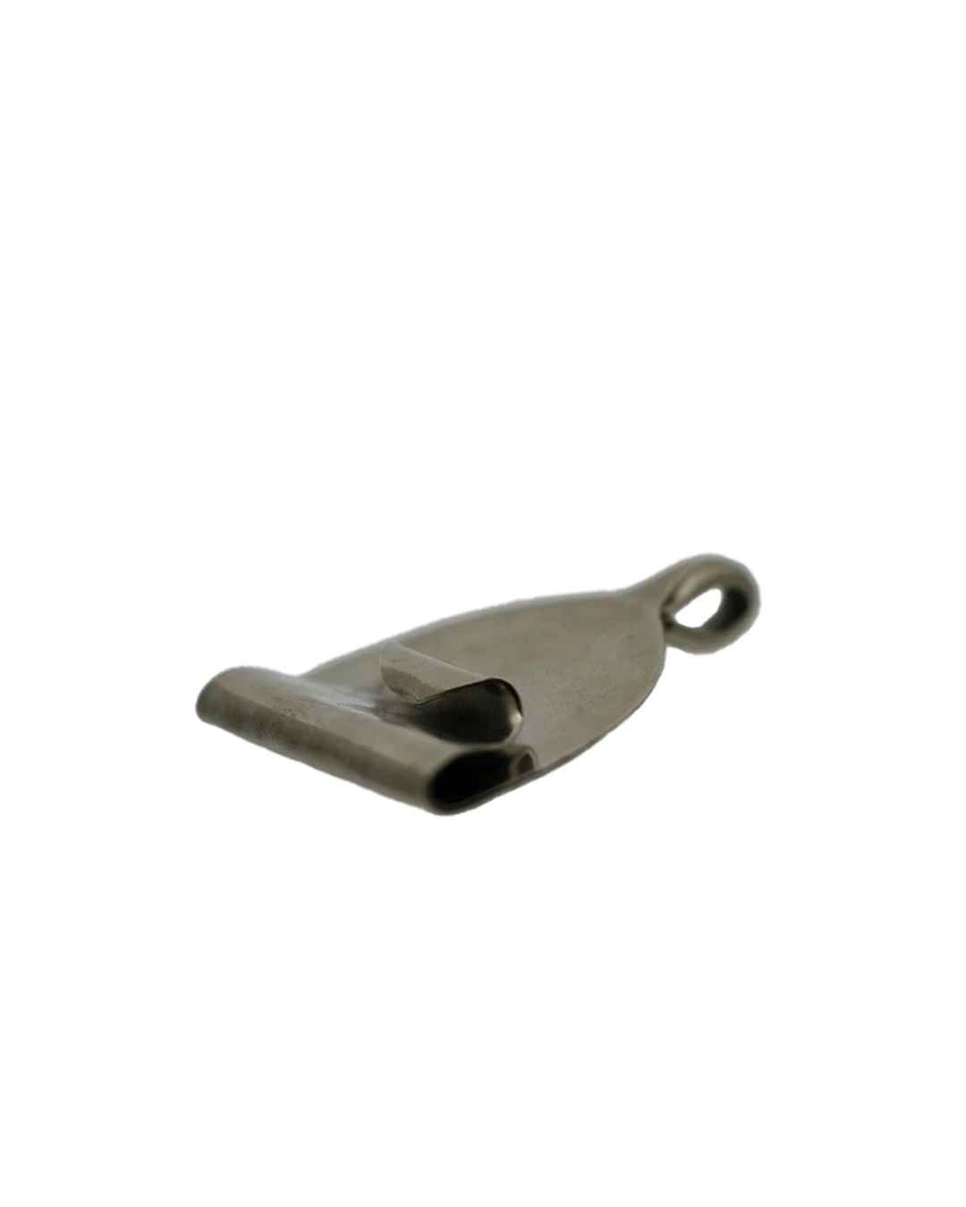 Alpaca Spoon large single tongue as a necklace pendant cutlery jewelry