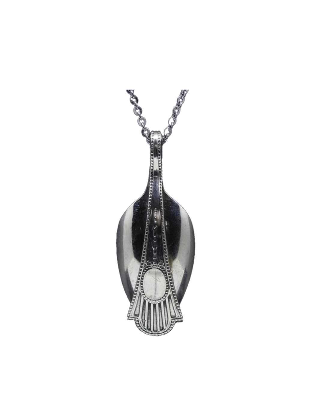 Alpaca Tea Spoon worked as a necklace pendant cutlery jewelry