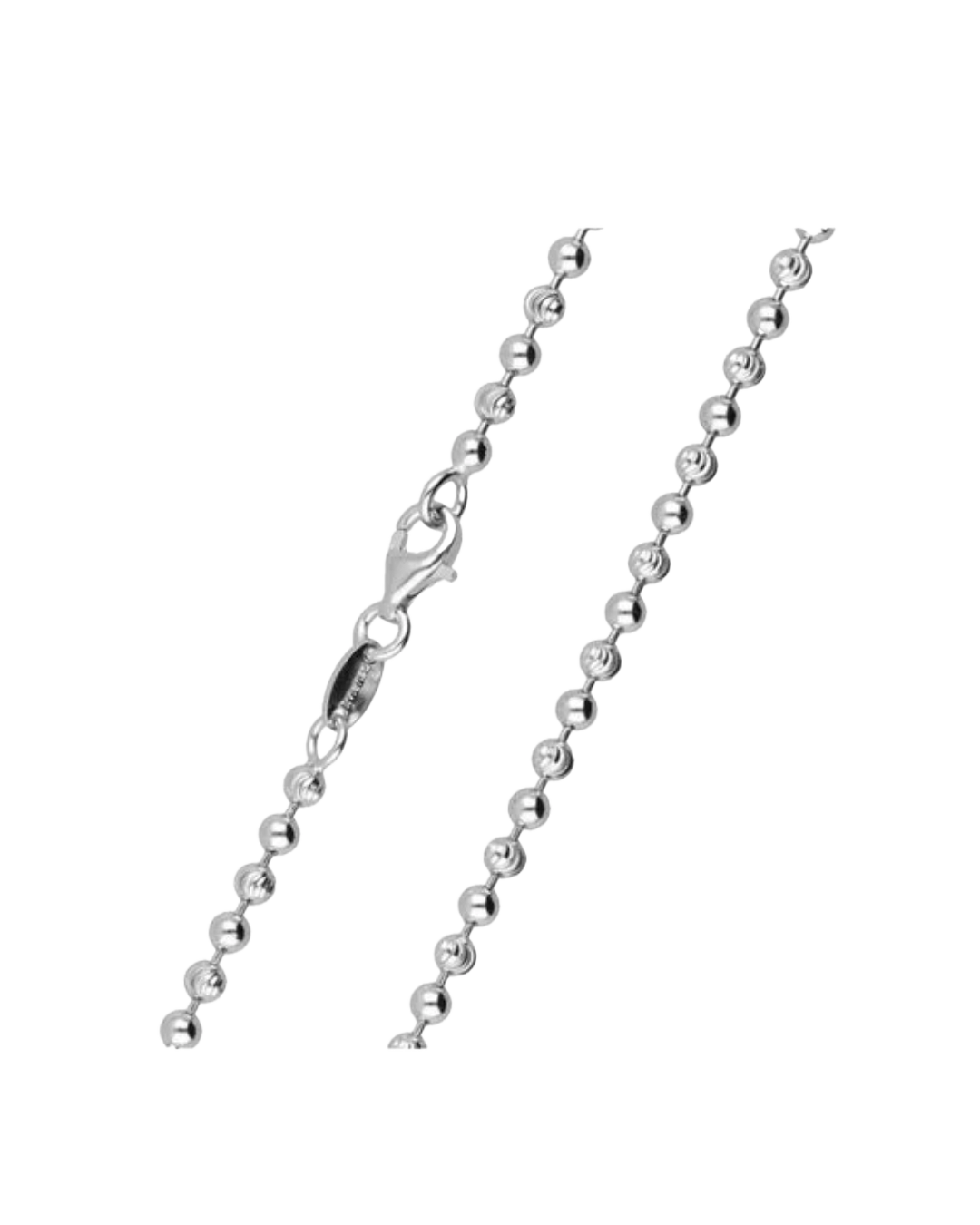 MY iMenso "bead" 50cm necklace (925/rhod-plated)