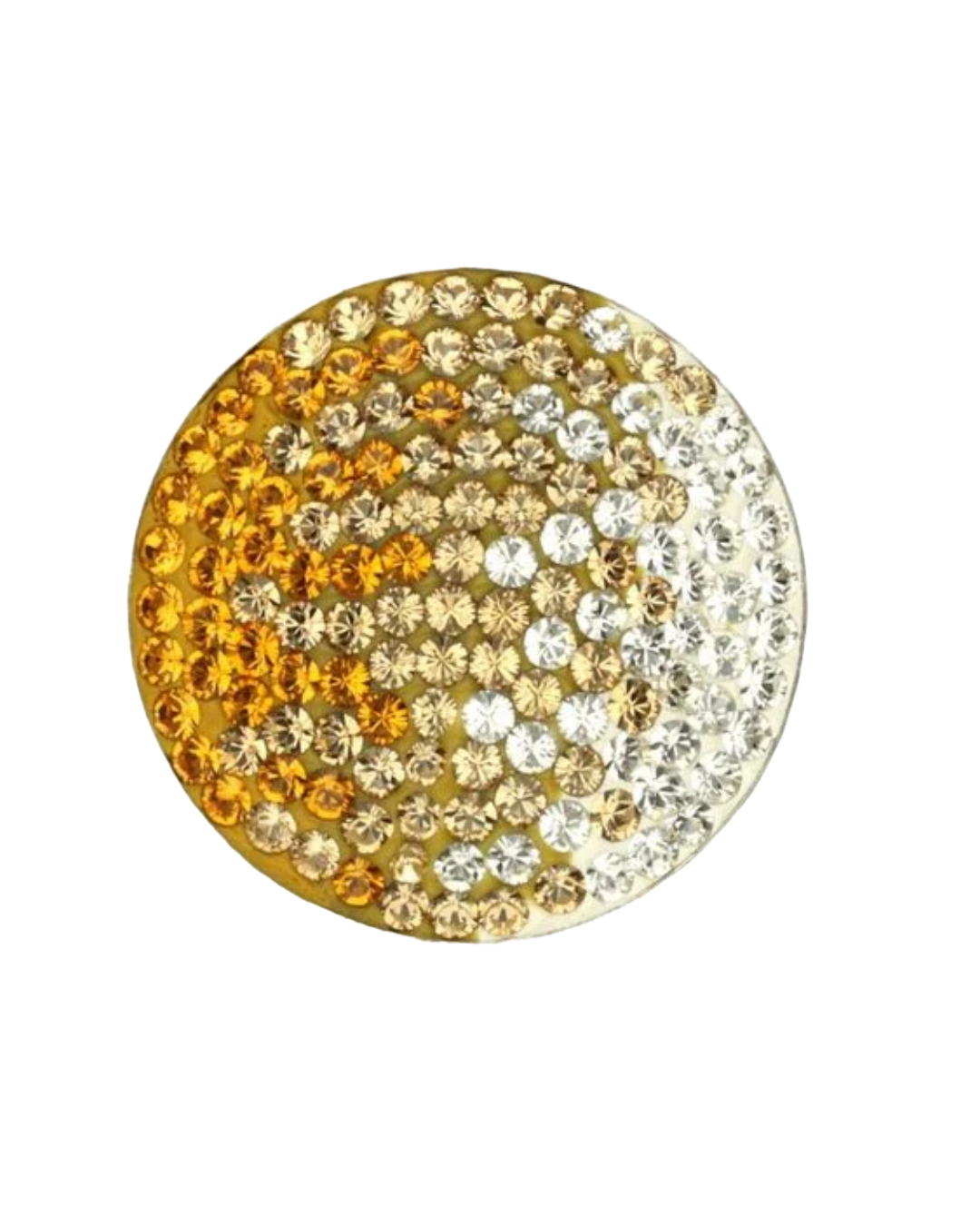MY iMenso "fade topaz" with genuine swarovski stones 24mm insignia (925/rhod-plated) - uitlopend