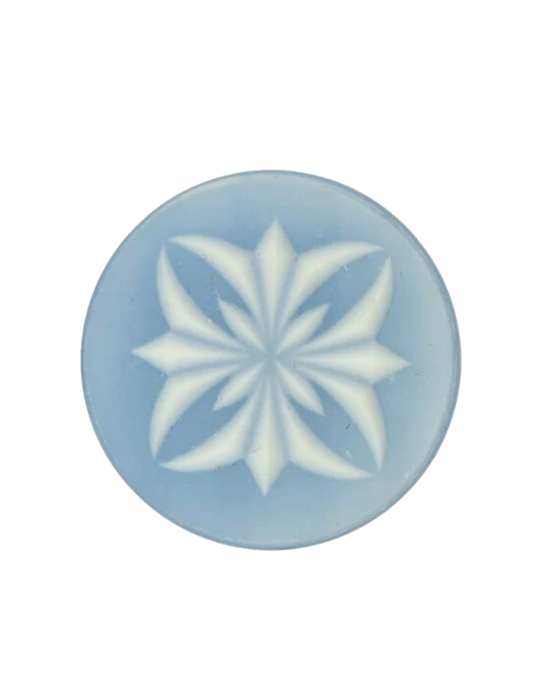 MY iMenso "fantasy" agate cameo 24mm insignia (blue) - uitlopend