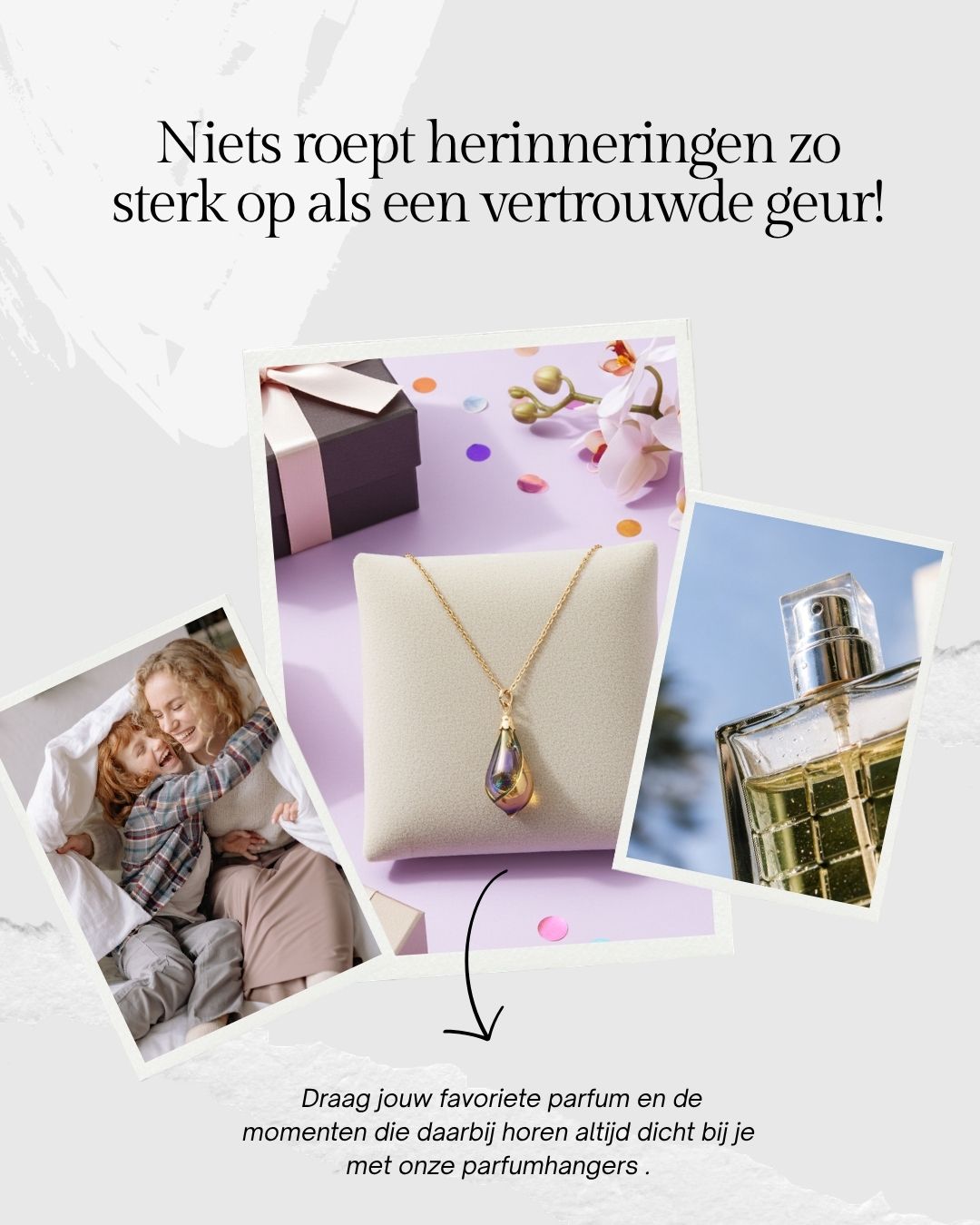Een sieraad dat herinneringen vasthoudt, De magie van de parfumhanger