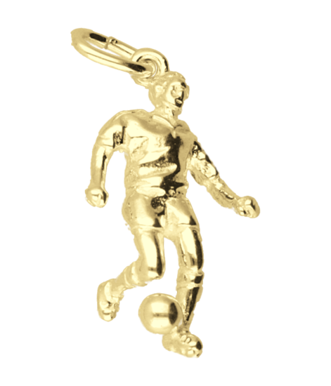 Gouden Voetballer 3 ketting hanger