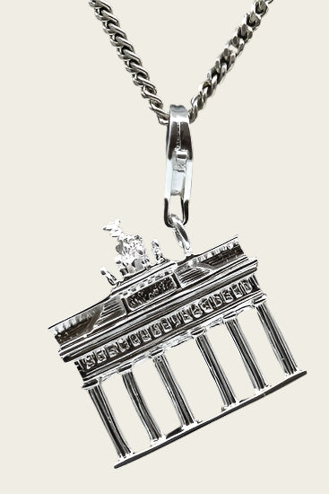 Silver Brandenburg Gate - Berlin pendant and/or charm