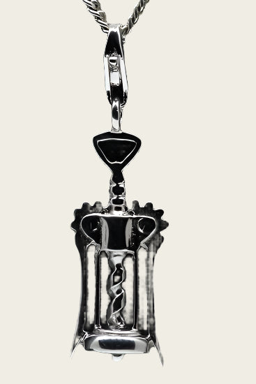 Silver Corkscrew pendant and/or charm