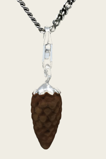 Silver Pine Cone Pendant and/or Charm