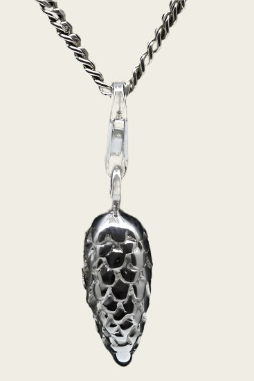 Silver Pine Cone Pendant and/or Charm