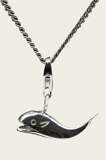 Zilveren Walvis hanger en/of bedel