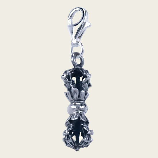 Silver Vajra pendant and/or charm
