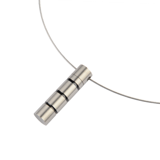 Stainless steel ash jewelry Triple commemorative pendant
