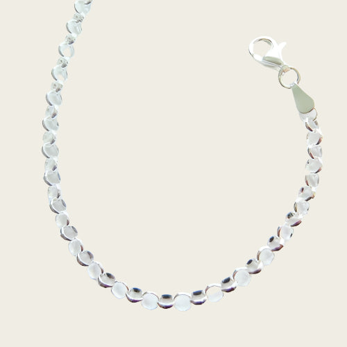 Zilveren Jasseron ketting 1. fijn - dikte 2,2 mm - 42/45/50/ cm