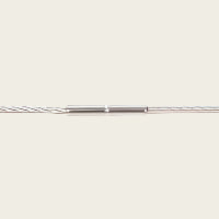 Zilveren ketting Kabel - 4. grof - dikte 1,8 mm - 42/45 cm