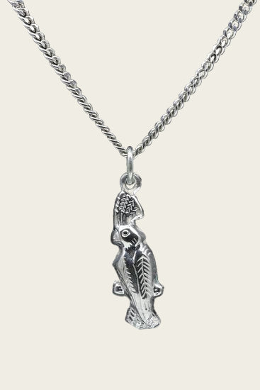 Silver Cockatoo Necklace Pendant