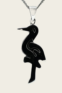 Zilveren Ooievaar en ADO en Den Haag ketting hanger - groot 1241999886_64be946f-d865-45da-bc1b-ed92022b0c9a