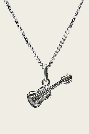 Zilveren Ukelile ketting hanger