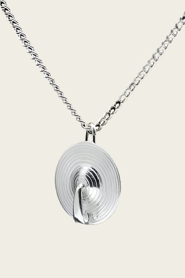 Zilveren Bekken ketting hanger