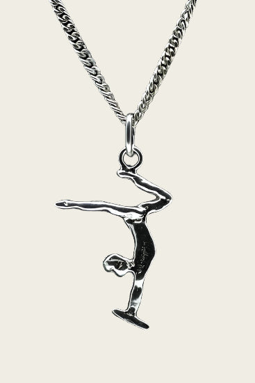 Zilveren Turnster 2 ketting hanger