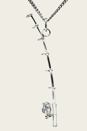 Zilveren Werphengel met molen ketting hanger