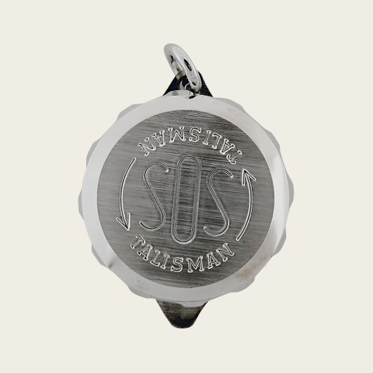 Zilveren SOS Talisman ketting hanger - zonder ketting