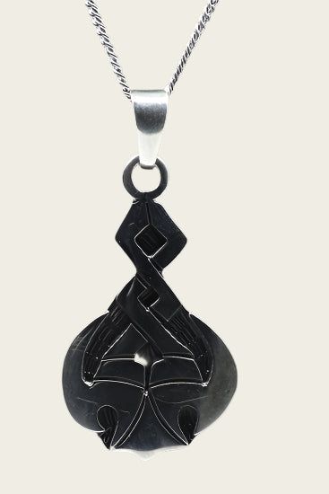 Zilveren Keltische knoop design ketting hanger