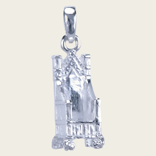 Silver Throne Necklace Pendant