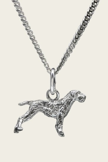 Zilveren Slovenky hrubostyohar ketting hanger - klein