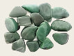 Jade edelsteen ketting hanger rvs