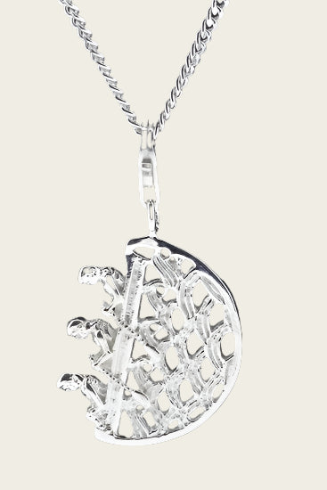 Silver Rowing Boat 3 persons pendant and/or charm
