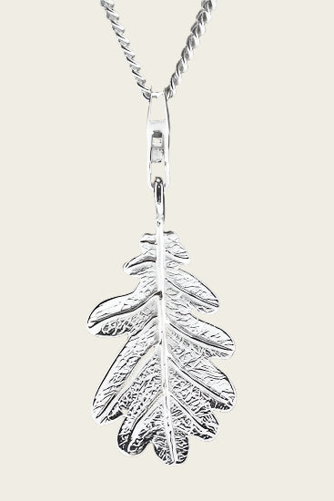 Silver Oak Leaf Pendant and/or Charm