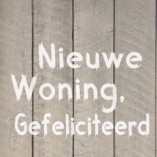 Greeting card "Congratulations on your new home" 