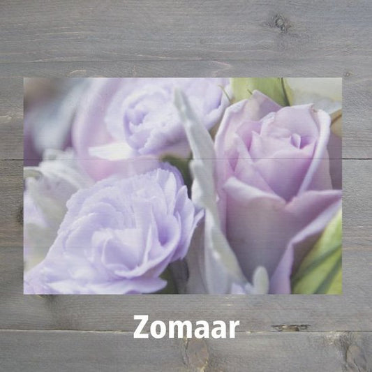 Greeting card "Just like that" 