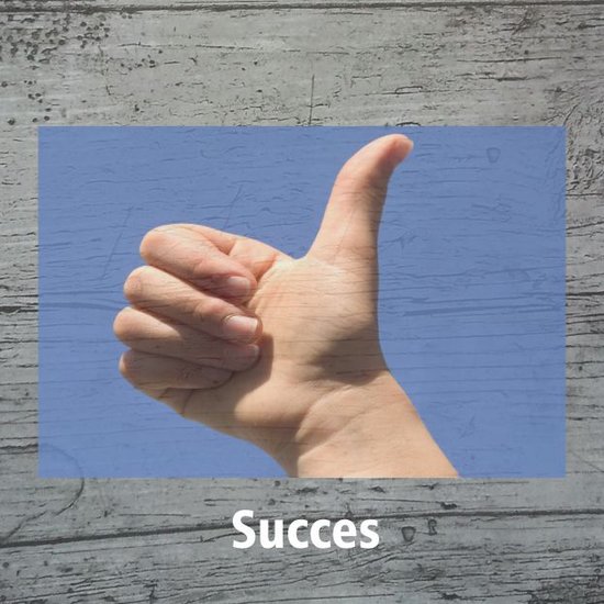 Greeting card "Success" 