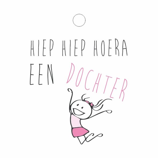 Greeting card "Hooray a Daughter" 