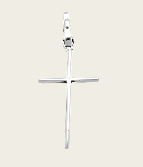 Silver Cross Fine Necklace Pendant