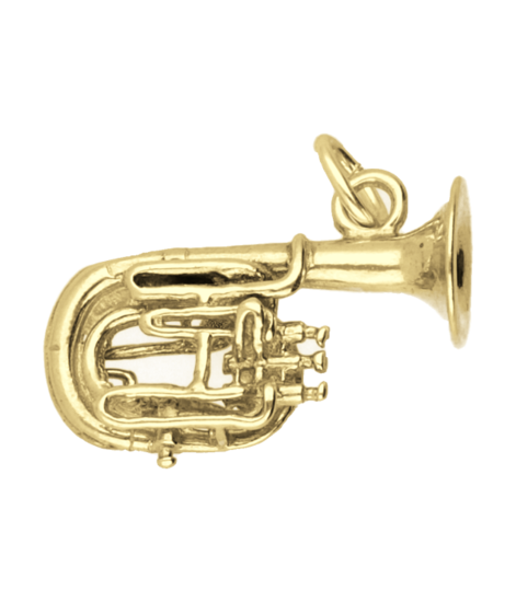 Gouden Bariton ketting hanger