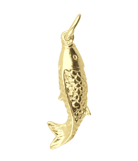 Gouden Koi Karper ketting hanger