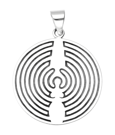 Silver Embrace Love Necklace Pendant 