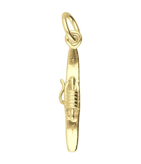 Gouden Weefspoel kettinghanger