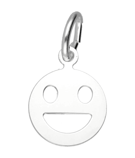 Silver Smiley pendant