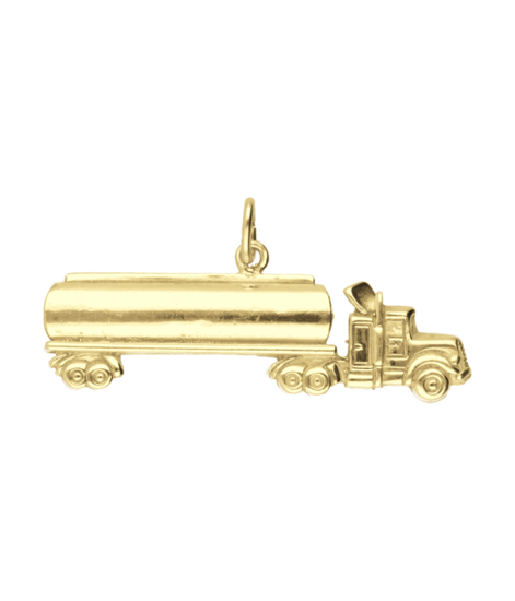 Gouden Vrachtwagen XL kettinghanger