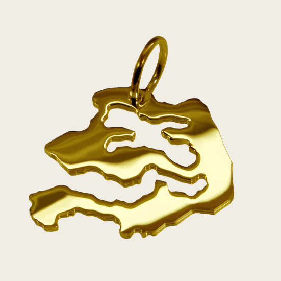 Golden Province of Zeeland necklace pendant