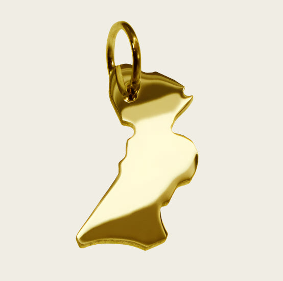 Golden Province Flevoland necklace pendant