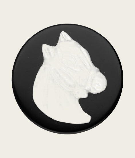 MY iMenso MoP "horse" 24mm onyx insignia - flared