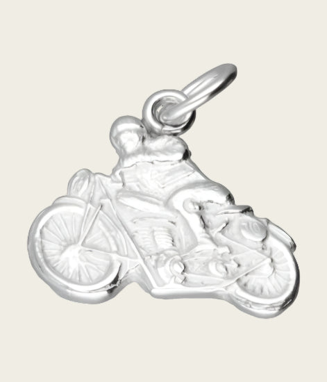 Silver Angel Flat Necklace Pendant 